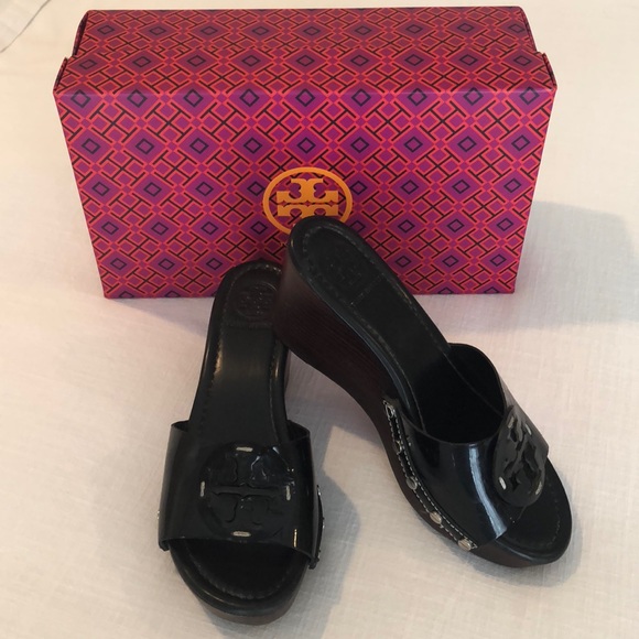 Tory Burch Patti Wedge Slide - Picture 1 of 14